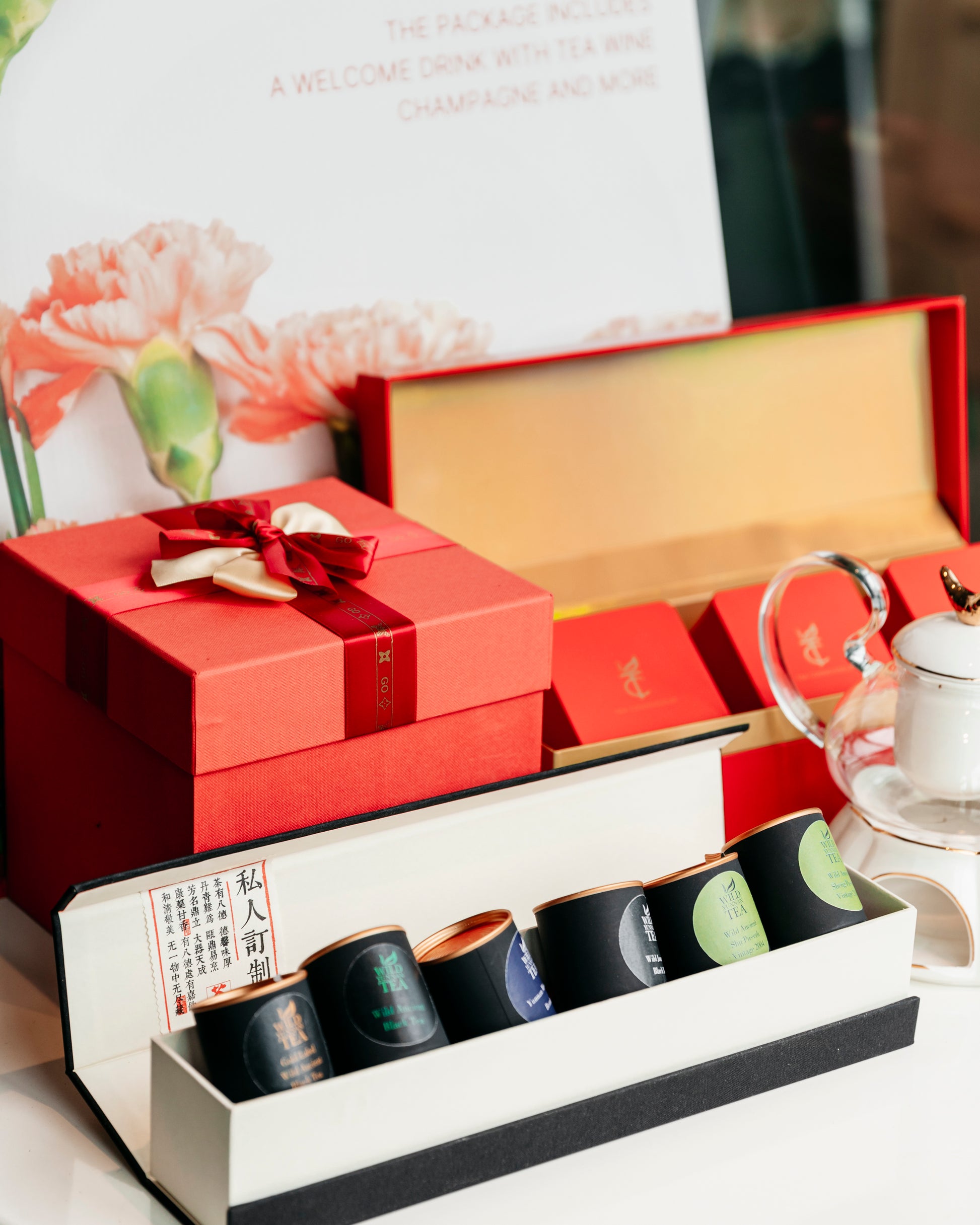 Luxury tea discovery box