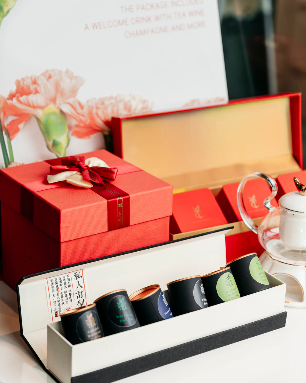 Luxury tea discovery box